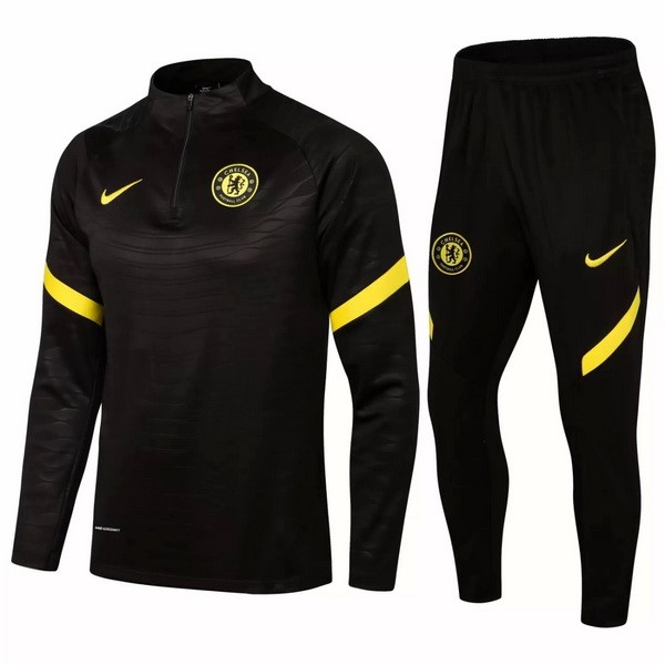 Tuta Calcio Chelsea 21/22 Nero Giallo